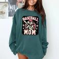 Baseball Mom Dog Mother's In My Baseball Mom Era Comfort Colors Sweatshirt Chalky Mint Baseball Mom Dog Mother's In My Baseball Mom Era Comfort Colors Sweatshirt Chalky Mint
