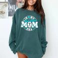 Baseball Mom Era Game Day Women's Comfort Colors Sweatshirt Chalky Mint Baseball Mom Era Game Day Women's Comfort Colors Sweatshirt Chalky Mint
