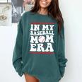 In My Baseball Mom Era Groovy Baseball Mom Team Mother's Day Comfort Colors Sweatshirt Chalky Mint In My Baseball Mom Era Groovy Baseball Mom Team Mother's Day Comfort Colors Sweatshirt Chalky Mint