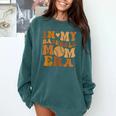 In My Baseball Mom Era For Mama Comfort Colors Sweatshirt Chalky Mint In My Baseball Mom Era For Mama Comfort Colors Sweatshirt Chalky Mint