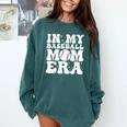 In My Baseball Mom Era Baseball Mama Mother's Day Comfort Colors Sweatshirt Chalky Mint In My Baseball Mom Era Baseball Mama Mother's Day Comfort Colors Sweatshirt Chalky Mint