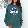 Baseball Mom Era Player Mother Game Day Comfort Colors Sweatshirt Chalky Mint Baseball Mom Era Player Mother Game Day Comfort Colors Sweatshirt Chalky Mint