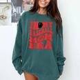 In My Baseball Mom Era Red Comfort Colors Sweatshirt Chalky Mint In My Baseball Mom Era Red Comfort Colors Sweatshirt Chalky Mint