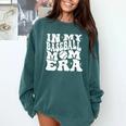 In My Baseball Mom Era Retro Groovy Baseball Comfort Colors Sweatshirt Chalky Mint In My Baseball Mom Era Retro Groovy Baseball Comfort Colors Sweatshirt Chalky Mint