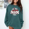 Baseball Mom Era For Women Player Mother Comfort Colors Sweatshirt Chalky Mint