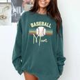 BASEBALL MOM Fun RETRO LOOK Premium Comfort Colors Sweatshirt Chalky Mint BASEBALL MOM Fun RETRO LOOK Premium Comfort Colors Sweatshirt Chalky Mint