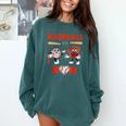 Baseball Mom Heart Baseball Mama Mother's Day Comfort Colors Sweatshirt Chalky Mint Baseball Mom Heart Baseball Mama Mother's Day Comfort Colors Sweatshirt Chalky Mint