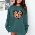 Baseball Mom Leopard Heart Valentine Day Mother Day Comfort Colors Sweatshirt Chalky Mint Baseball Mom Leopard Heart Valentine Day Mother Day Comfort Colors Sweatshirt Chalky Mint