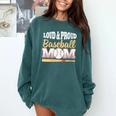 Baseball Mom Leopard Print Loud And Proud With Ball & Bat Comfort Colors Sweatshirt Chalky Mint Baseball Mom Leopard Print Loud And Proud With Ball & Bat Comfort Colors Sweatshirt Chalky Mint