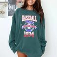 Baseball Mom Loud & Proud Since 1974 Comfort Colors Sweatshirt Chalky Mint Baseball Mom Loud & Proud Since 1974 Comfort Colors Sweatshirt Chalky Mint