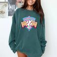 Baseball Mom Loud And Proud Game Day Sport Mother's Day Comfort Colors Sweatshirt Chalky Mint