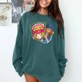 Baseball Mom Mama Mother's In My Baseball Mom Era Comfort Colors Sweatshirt Chalky Mint
