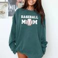 Baseball MOM Mother's Day Baseball Game Cheer Mom Comfort Colors Sweatshirt Chalky Mint Baseball MOM Mother's Day Baseball Game Cheer Mom Comfort Colors Sweatshirt Chalky Mint