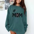 Baseball Mom Number One 1 Mother Baseball Lover Mother's Day Comfort Colors Sweatshirt Chalky Mint Baseball Mom Number One 1 Mother Baseball Lover Mother's Day Comfort Colors Sweatshirt Chalky Mint