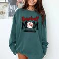 Baseball Mom Red Varsity Baseball Mama Cute Mother's Day Comfort Colors Sweatshirt Chalky Mint