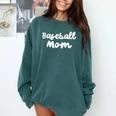 Baseball Mom Retro Comfort Colors Sweatshirt Chalky Mint Baseball Mom Retro Comfort Colors Sweatshirt Chalky Mint