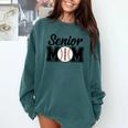 Baseball Mom Senior 2025 Mama Baseball Players High School Comfort Colors Sweatshirt Chalky Mint Baseball Mom Senior 2025 Mama Baseball Players High School Comfort Colors Sweatshirt Chalky Mint