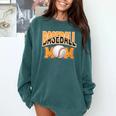Baseball Mom Sports Orange Comfort Colors Sweatshirt Chalky Mint Baseball Mom Sports Orange Comfort Colors Sweatshirt Chalky Mint