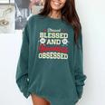 Baseball Mom Stressed Blessed And Baseball Obsessed Premium Comfort Colors Sweatshirt Chalky Mint Baseball Mom Stressed Blessed And Baseball Obsessed Premium Comfort Colors Sweatshirt Chalky Mint