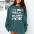 Baseball Mom Swing Watch Mouth Baseball Boy Comfort Colors Sweatshirt Chalky Mint Baseball Mom Swing Watch Mouth Baseball Boy Comfort Colors Sweatshirt Chalky Mint
