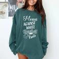 Baseball Mom Tees Moms Against Baseball Pants Comfort Colors Sweatshirt Chalky Mint