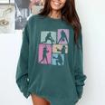 Baseball Player Collage Women Kids Coach Youth Girl Comfort Colors Sweatshirt Chalky Mint Baseball Player Collage Women Kids Coach Youth Girl Comfort Colors Sweatshirt Chalky Mint