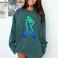 Baseball Player Graphic Comfort Colors Sweatshirt Chalky Mint Baseball Player Graphic Comfort Colors Sweatshirt Chalky Mint