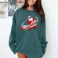 Baseball Santa 67 Christmas Xmas Pajamas Boys Comfort Colors Sweatshirt Chalky Mint Baseball Santa 67 Christmas Xmas Pajamas Boys Comfort Colors Sweatshirt Chalky Mint