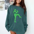Baseball Shamrock St Patrick's Day Saint Paddy's Comfort Colors Sweatshirt Chalky Mint Baseball Shamrock St Patrick's Day Saint Paddy's Comfort Colors Sweatshirt Chalky Mint
