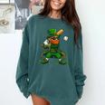 Baseball St Patricks Day Leprechaun Boys Girls Men Women Comfort Colors Sweatshirt Chalky Mint Baseball St Patricks Day Leprechaun Boys Girls Men Women Comfort Colors Sweatshirt Chalky Mint