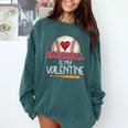 Baseball Is My Valentine Valentines Day Men Boys Kids Teen Comfort Colors Sweatshirt Chalky Mint Baseball Is My Valentine Valentines Day Men Boys Kids Teen Comfort Colors Sweatshirt Chalky Mint