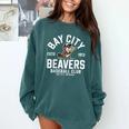 Bay City Beavers Baseball Club Estd 1913 Comfort Colors Sweatshirt Chalky Mint Bay City Beavers Baseball Club Estd 1913 Comfort Colors Sweatshirt Chalky Mint