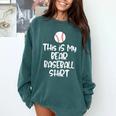 Bear Baseball Shirt For Players Fans And Moms Comfort Colors Sweatshirt Chalky Mint Bear Baseball Shirt For Players Fans And Moms Comfort Colors Sweatshirt Chalky Mint