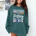 Brother Of The Birthday Boy Baseball Ice Cream Drip Matching Comfort Colors Sweatshirt Chalky Mint Brother Of The Birthday Boy Baseball Ice Cream Drip Matching Comfort Colors Sweatshirt Chalky Mint