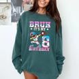 Bruh It's My 8th Birthday Baseball Ice Cream Drip 8 Year Old Comfort Colors Sweatshirt Chalky Mint Bruh It's My 8th Birthday Baseball Ice Cream Drip 8 Year Old Comfort Colors Sweatshirt Chalky Mint