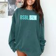 BSBL SZN Baseball Season Game Day Boys Girls Youth Comfort Colors Sweatshirt Chalky Mint BSBL SZN Baseball Season Game Day Boys Girls Youth Comfort Colors Sweatshirt Chalky Mint