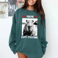 Capybara Love Valentines Day Cute Animal Hearts Raglan Baseball Tee Comfort Colors Sweatshirt Chalky Mint