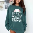 Cheer Baseball Mom Baseball And Cheer Mother Comfort Colors Sweatshirt Chalky Mint Cheer Baseball Mom Baseball And Cheer Mother Comfort Colors Sweatshirt Chalky Mint