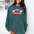 Crazy Proud Always Loud Baseball Mom Shirt Baseball Comfort Colors Sweatshirt Chalky Mint Crazy Proud Always Loud Baseball Mom Shirt Baseball Comfort Colors Sweatshirt Chalky Mint