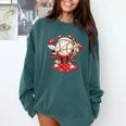 Cupid Baseball Drip Icecream Apparel Youth Boy Valentine Comfort Colors Sweatshirt Chalky Mint Cupid Baseball Drip Icecream Apparel Youth Boy Valentine Comfort Colors Sweatshirt Chalky Mint