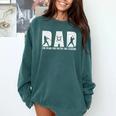 Dad Baseball The Man The Myth The Legend Daddy Father's Day Comfort Colors Sweatshirt Chalky Mint Dad Baseball The Man The Myth The Legend Daddy Father's Day Comfort Colors Sweatshirt Chalky Mint