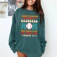 I Didn't Plan On Becoming a Baseball Mom Baseball Player Comfort Colors Sweatshirt Chalky Mint I Didn't Plan On Becoming a Baseball Mom Baseball Player Comfort Colors Sweatshirt Chalky Mint
