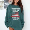 I Never Dreamed I Would Be a Super Sexy Baseball Mom Sport Comfort Colors Sweatshirt Chalky Mint I Never Dreamed I Would Be a Super Sexy Baseball Mom Sport Comfort Colors Sweatshirt Chalky Mint