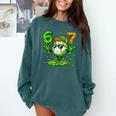 Drip Baseball Irish Shamrock St Patricks Men Boy Kid Comfort Colors Sweatshirt Chalky Mint Drip Baseball Irish Shamrock St Patricks Men Boy Kid Comfort Colors Sweatshirt Chalky Mint