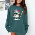 Dripping Baseball Baseball Lover Player Baseballer Comfort Colors Sweatshirt Chalky Mint Dripping Baseball Baseball Lover Player Baseballer Comfort Colors Sweatshirt Chalky Mint