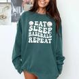 Eat Sleep Baseball Repeat Baseball Lover Baseball Mom Girls Comfort Colors Sweatshirt Chalky Mint Eat Sleep Baseball Repeat Baseball Lover Baseball Mom Girls Comfort Colors Sweatshirt Chalky Mint