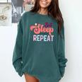 Eat Sleep Baseball Repeat Baseball Moms Comfort Colors Sweatshirt Chalky Mint Eat Sleep Baseball Repeat Baseball Moms Comfort Colors Sweatshirt Chalky Mint