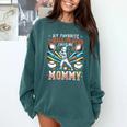 Favorite T-Ball Player Calls Mommy Baseball Mom Comfort Colors Sweatshirt Chalky Mint Favorite T-Ball Player Calls Mommy Baseball Mom Comfort Colors Sweatshirt Chalky Mint