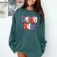 Game Day Baseball Lover Field Day Men Women Kid Comfort Colors Sweatshirt Chalky Mint Game Day Baseball Lover Field Day Men Women Kid Comfort Colors Sweatshirt Chalky Mint