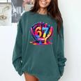 Gen Alpha Slang Ice Cream Drip Six Seven 67 Baseball Catcher Comfort Colors Sweatshirt Chalky Mint